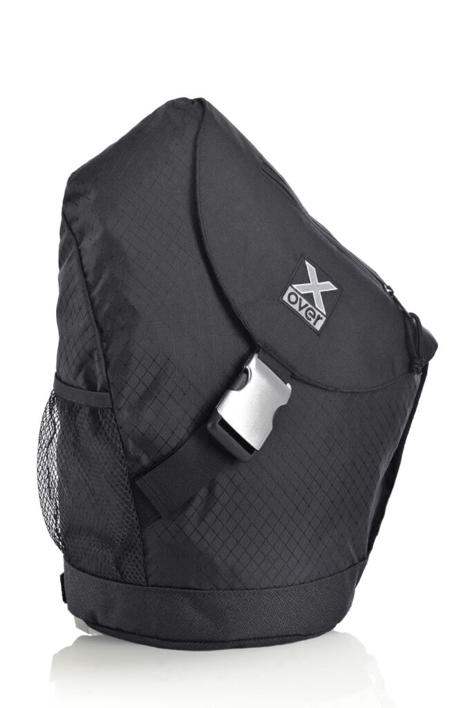 X-over Frankfurt bag in color deep black X-over Frankfurt bag in color deep black