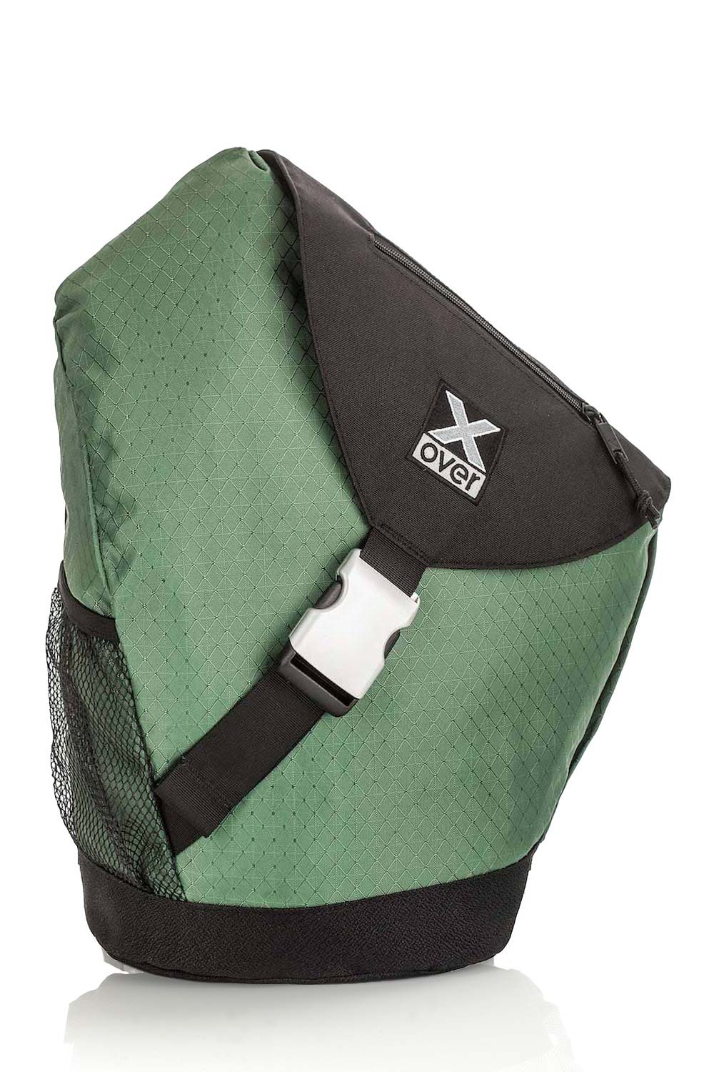 X-over Frankfurt bag in color fir green