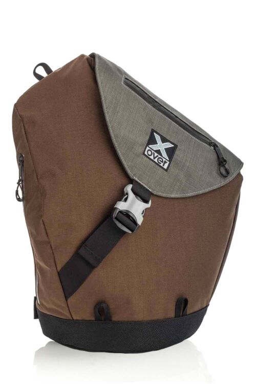 X-over bag Winter Sports in woody brown