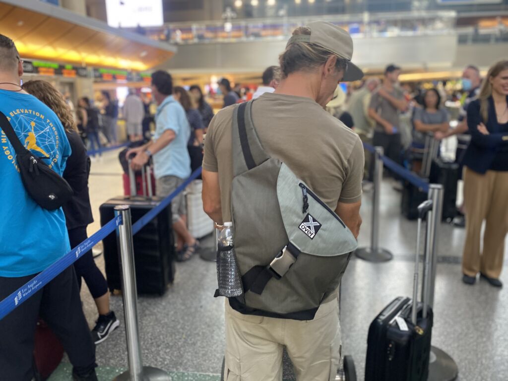 Tiger Tactical Shoulder Sling Bag Large Black For Travel – Poketz