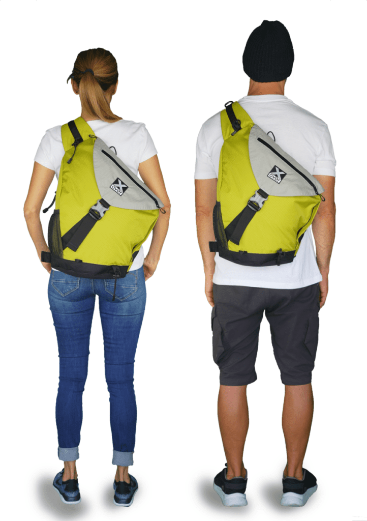 Size Comparison Large-s Size comparison of our X-over crossbody bags for travel in size l